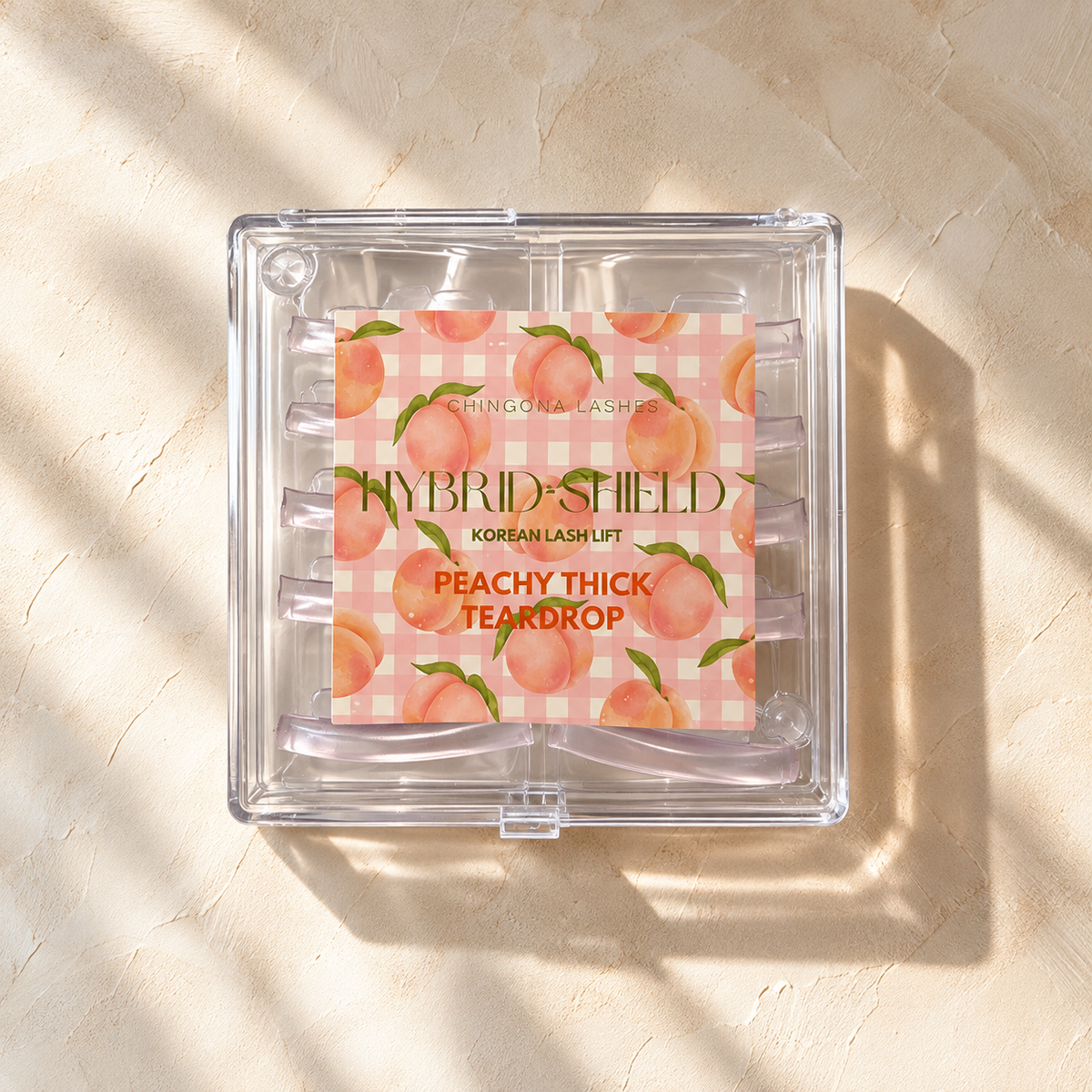 Peachy Thick Teardrop shields